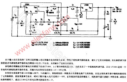 拉床电路控制图及其相关分析